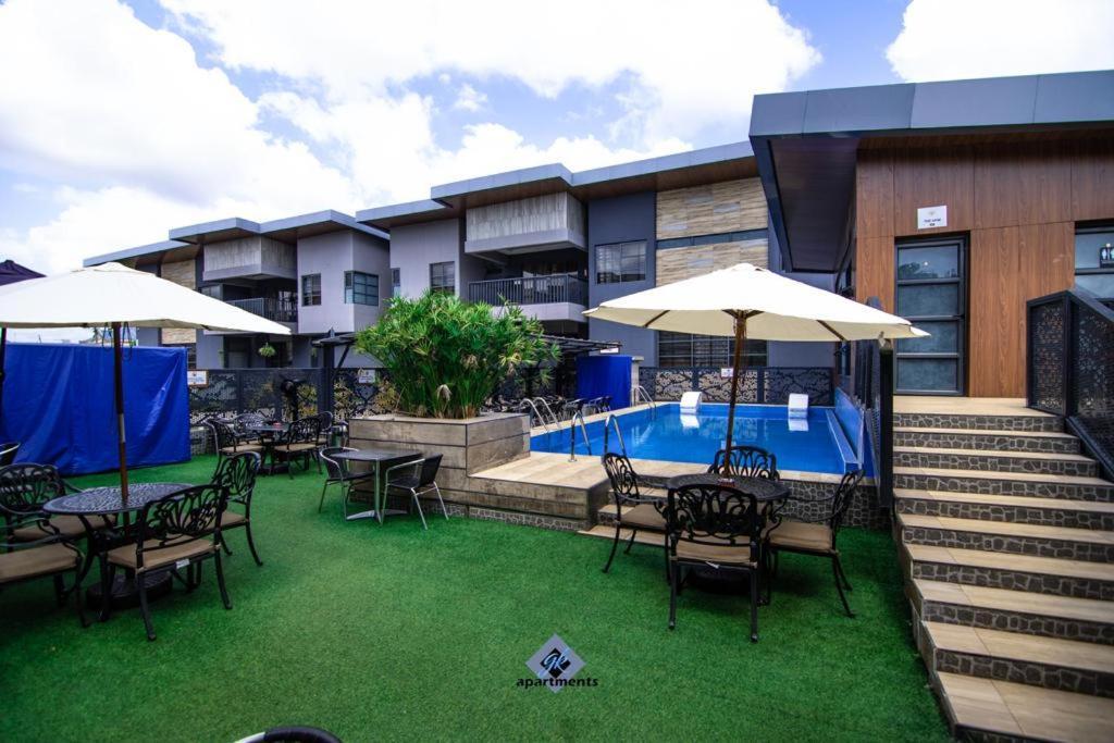 Gk Apartments Асаба Экстерьер фото